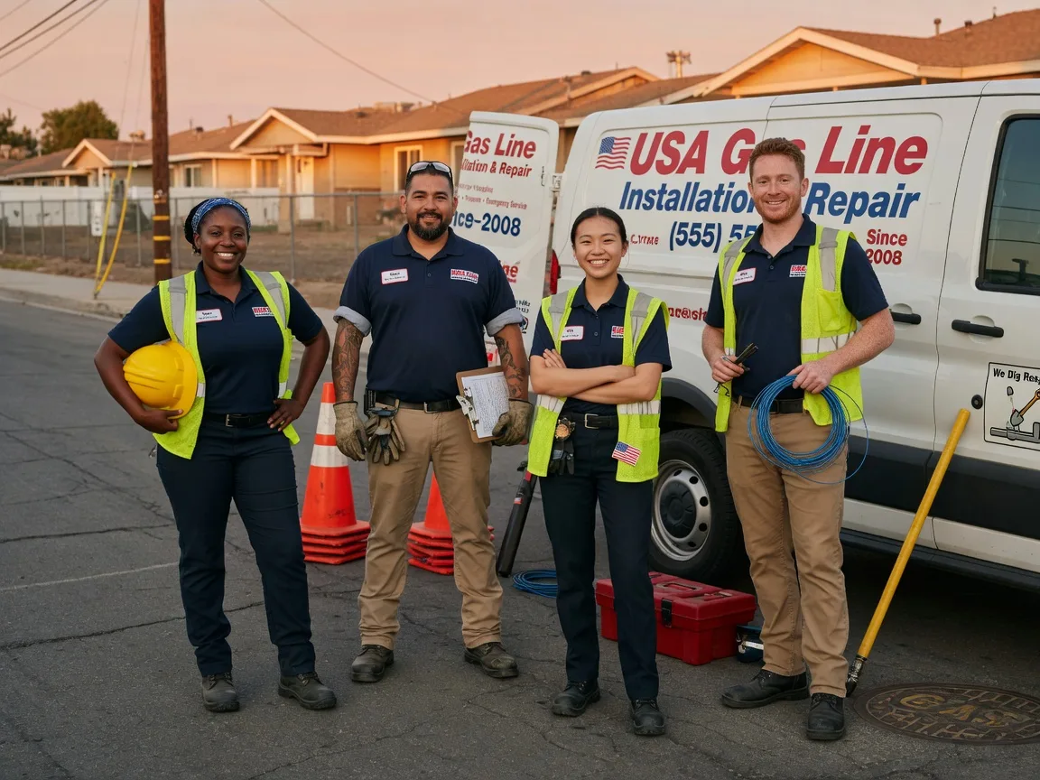 Gas Line Installation company in Waves, NC